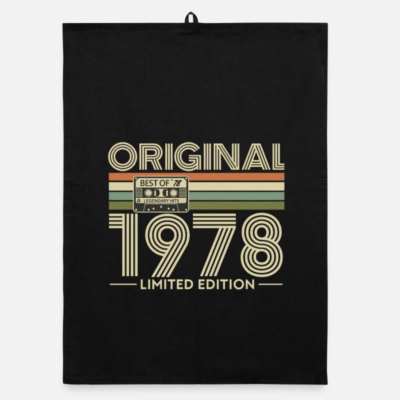 Original 1978 Édition Rétro limitée Torchon bio