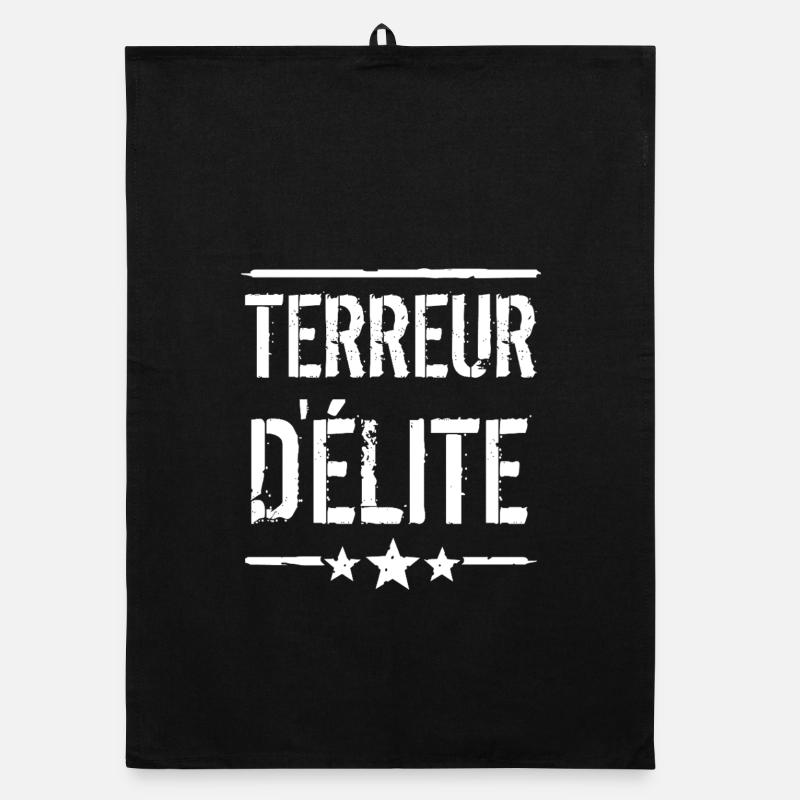 TERREUR D'ÉLITE ! Torchon bio