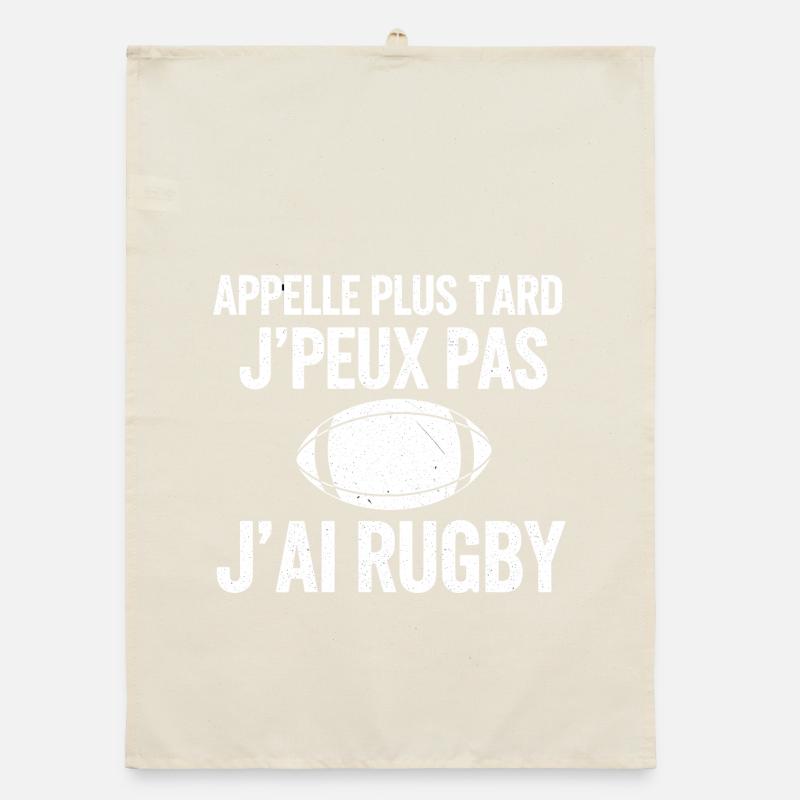 Später Rugby-Ruf Organic Geschirrtuch