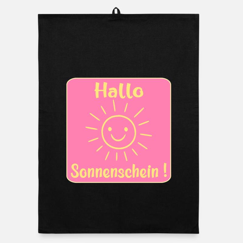 Hello sunshine Organic dish towel
