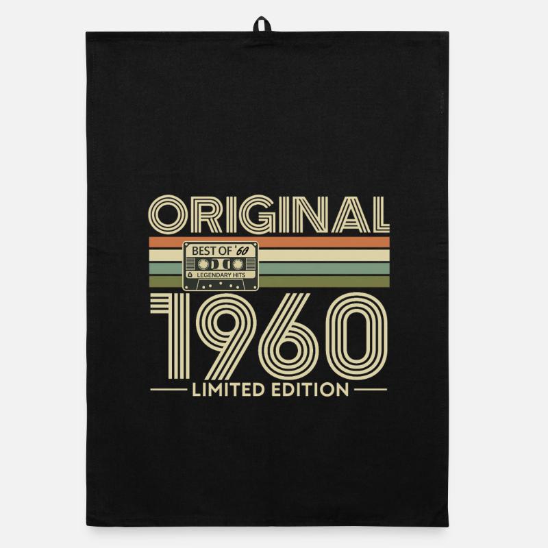 Original 1960s Cassette Édition Limitée Torchon bio