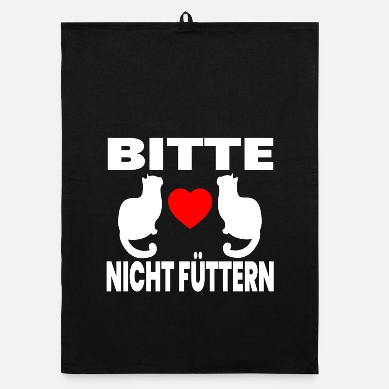 feline Organic dish towel