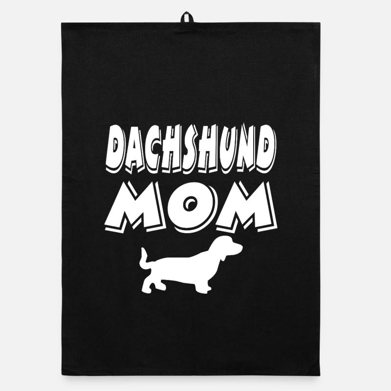 Dackel Organic Geschirrtuch