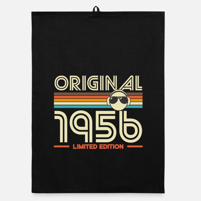 Original 1956 Retro Stripes Torchon bio