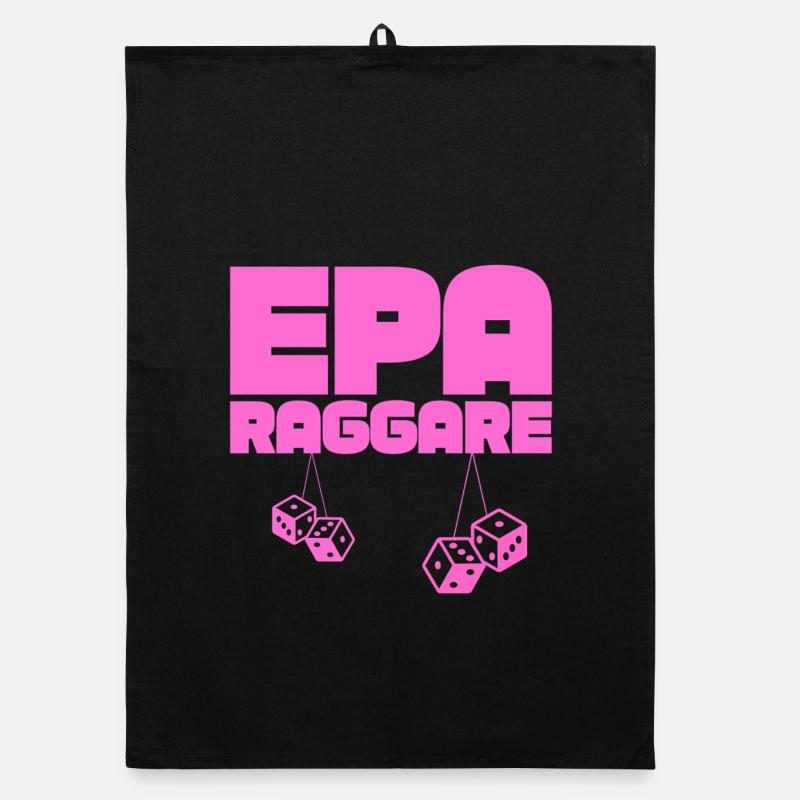 EPA Ragger – Dés Suspendus Roses Torchon bio