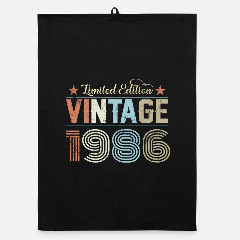 40e anniversaire 1986 Torchon bio