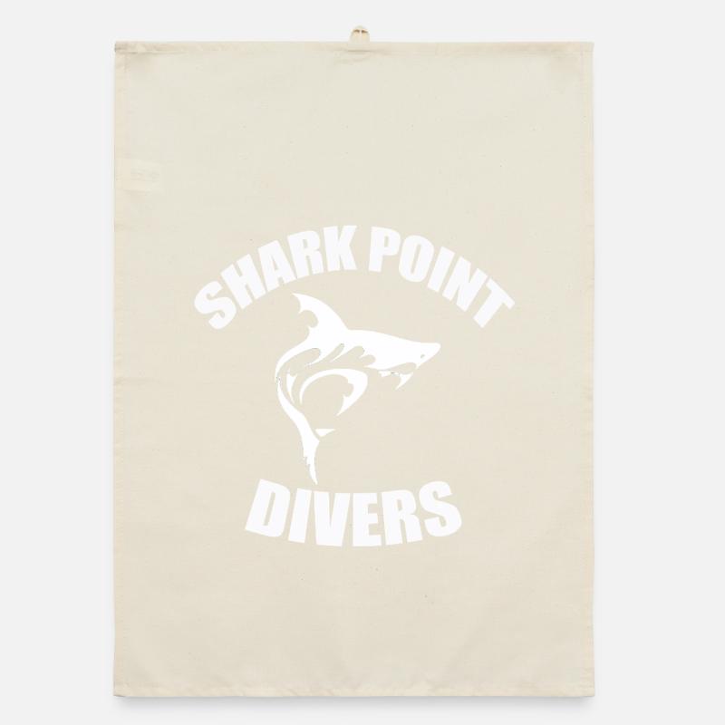 SHARK POINT DIVERS Organic dish towel