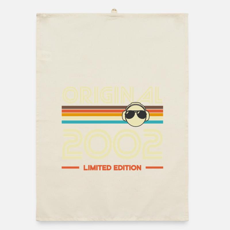 Originale limitierte Edition von 2002 Organic Geschirrtuch