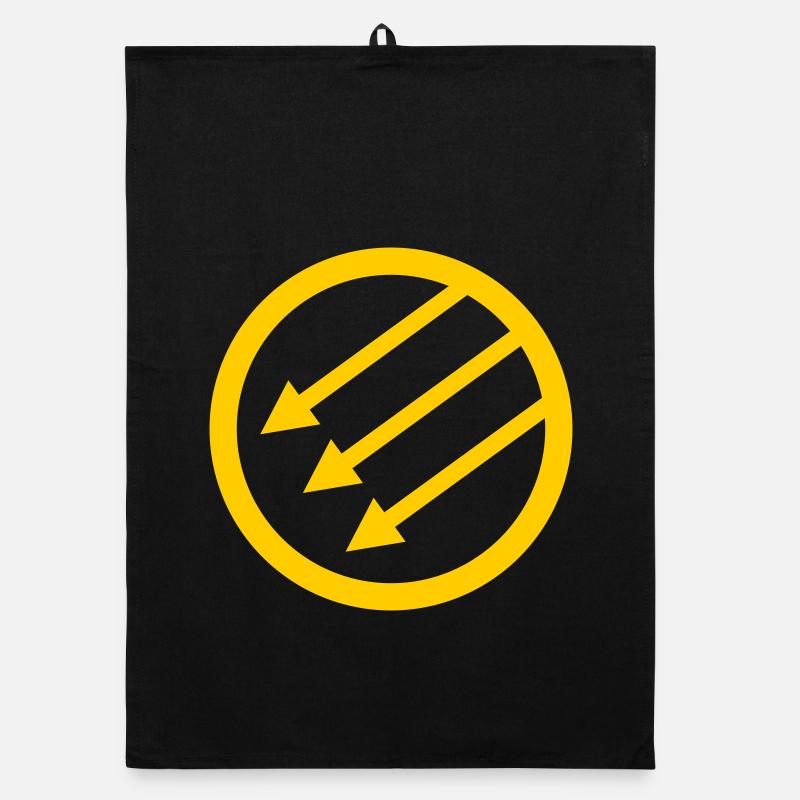 Iron Front / Eiserne Front / Järnfronten Organic dish towel