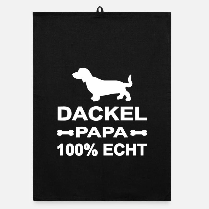 Dackel Organic Geschirrtuch