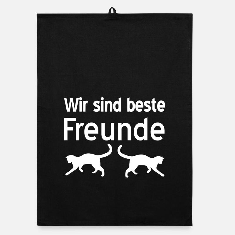 feline Organic dish towel