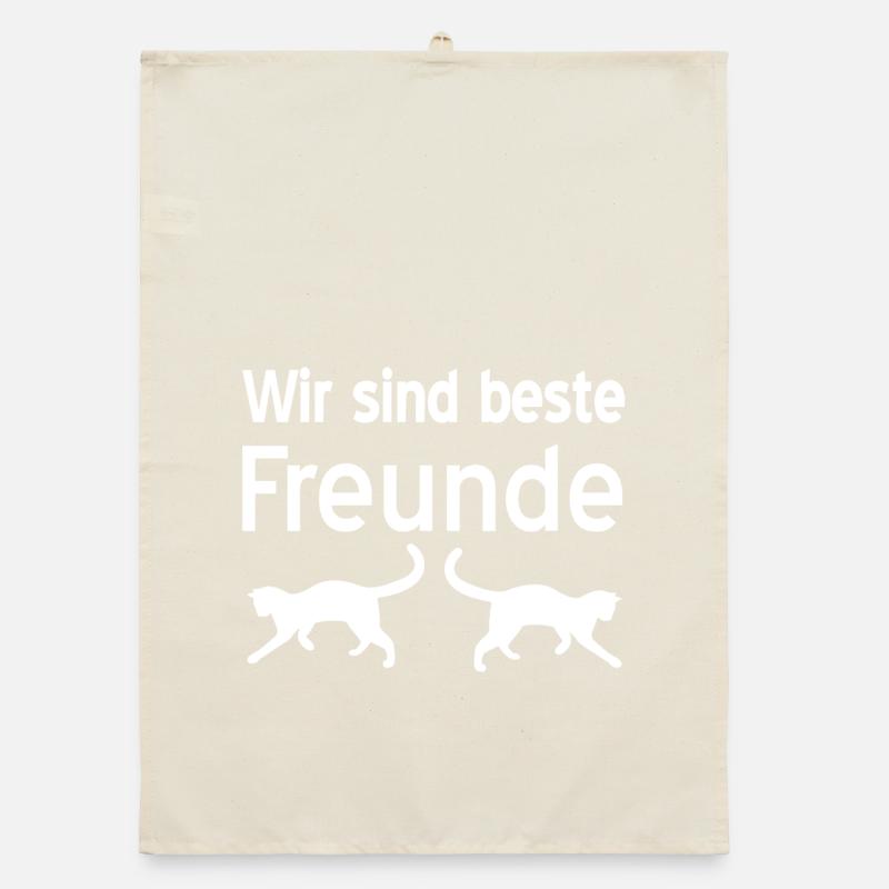 feline Organic dish towel