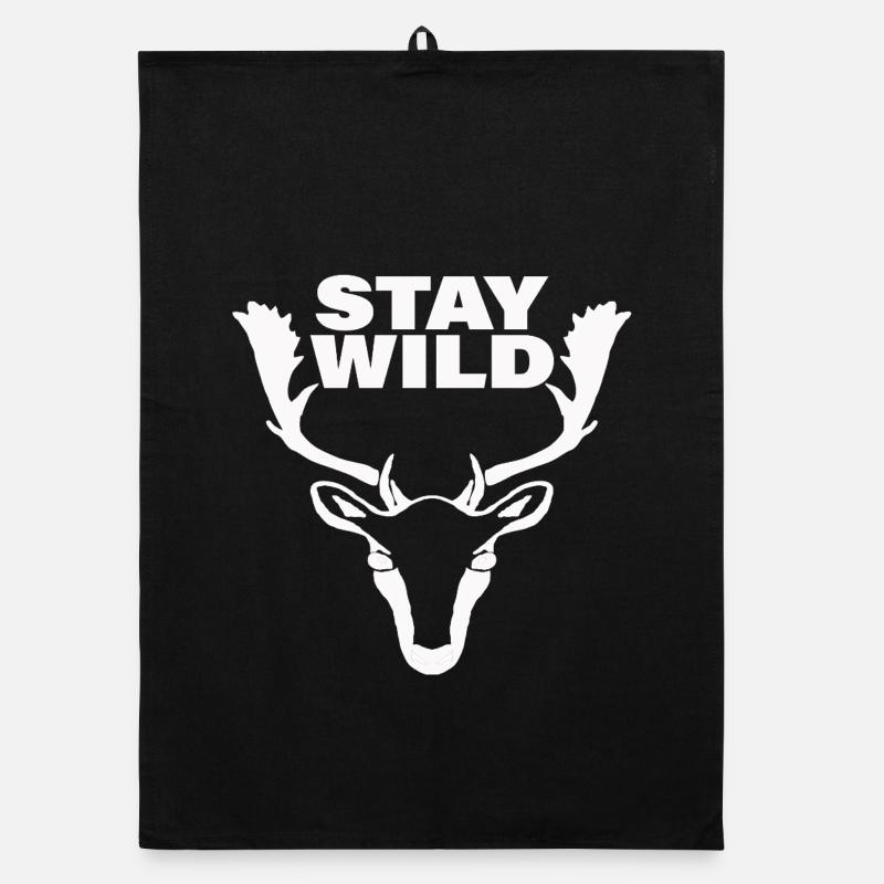 STAY WILD Organic Geschirrtuch