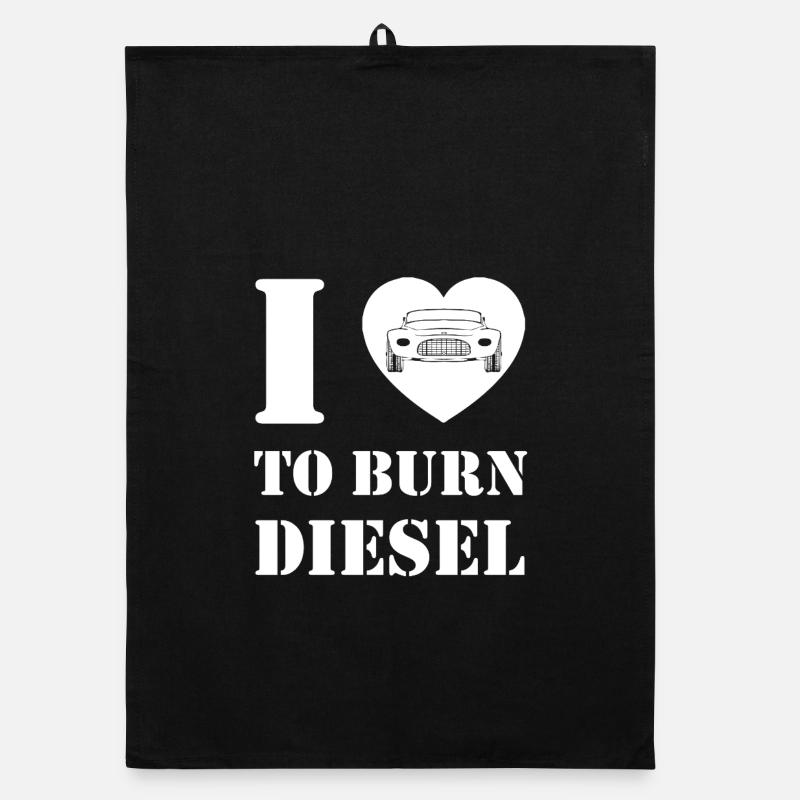J’adore la combustion diesel Torchon bio