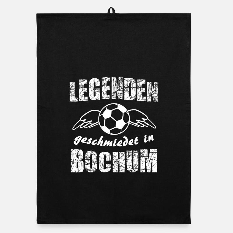 Legends forged in Bochum Organic dish towel