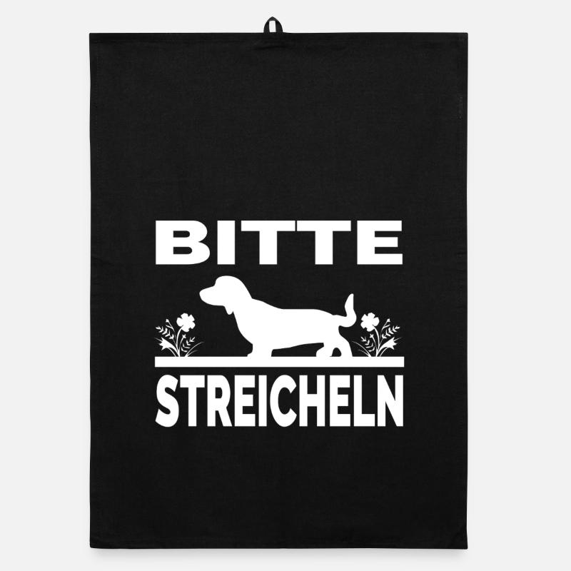 Dackel Organic Geschirrtuch