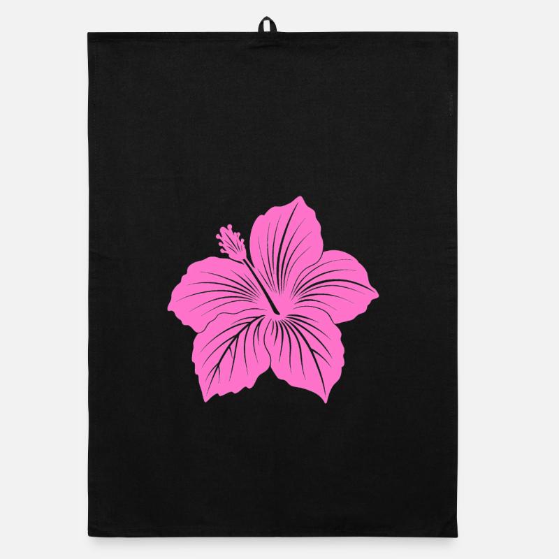 Fleur d’hibiscus Torchon bio