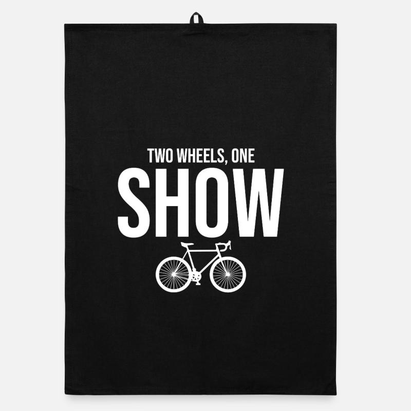 Acrobaties professionnelles à vélo et arts de la performance Torchon bio