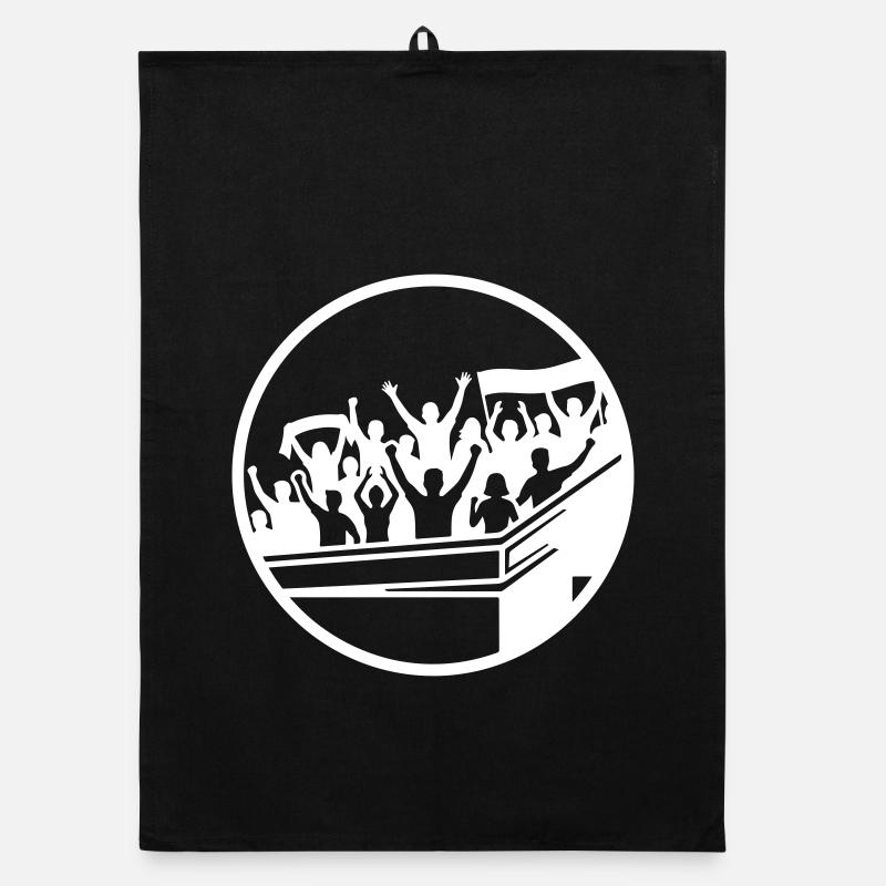 Fans Stadium Silhouette Organic dish towel