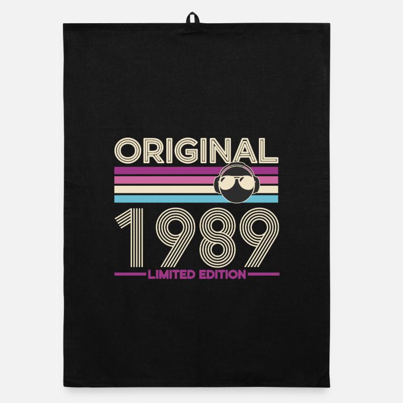 Original 1989 édition rétro Torchon bio