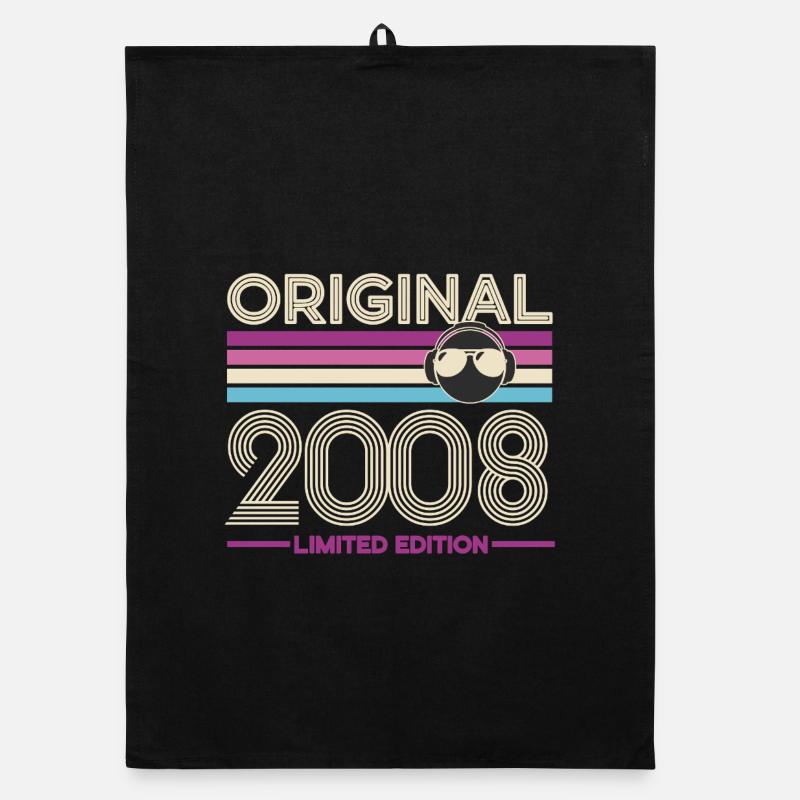 Original 2008 Édition Limitée Retro Torchon bio