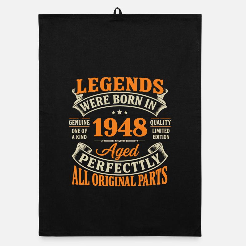 Legends 1948: Perfect Age, Original Organic Geschirrtuch