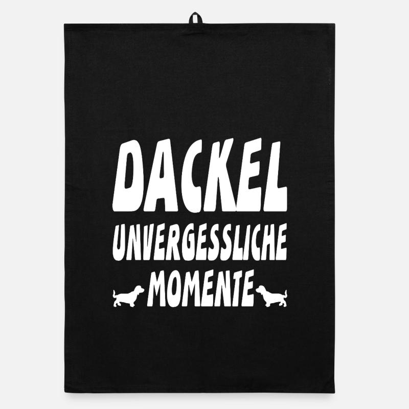 Dackel Organic Geschirrtuch