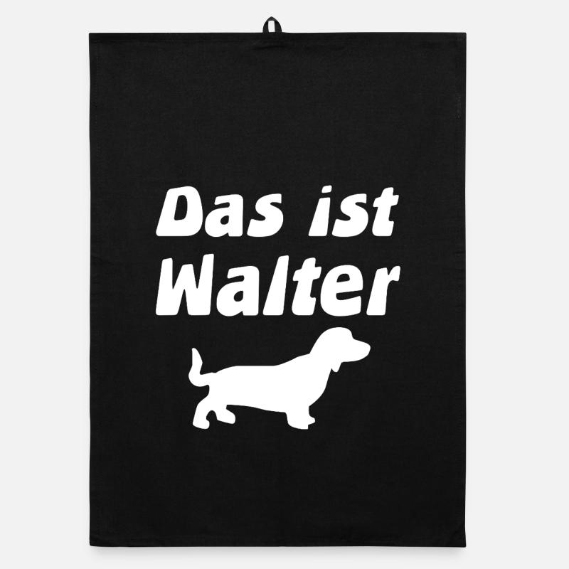 Dackel Organic Geschirrtuch
