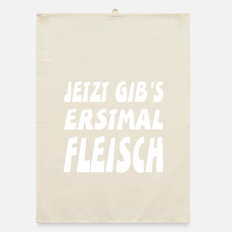 Fleisch Organic Geschirrtuch