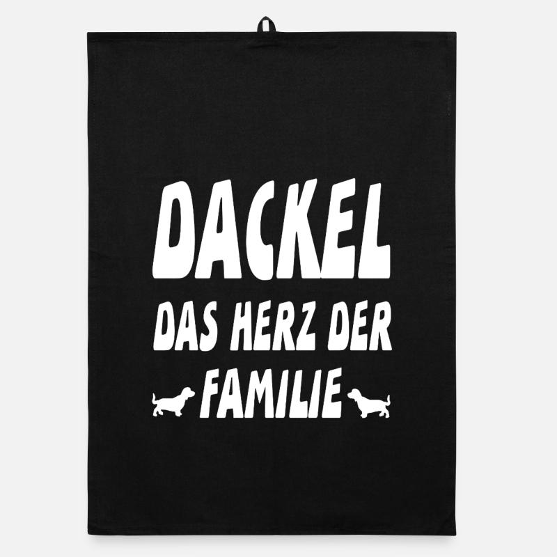 Dackel Organic Geschirrtuch