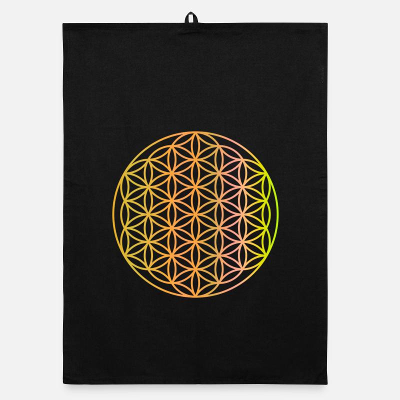 fleur de vie Torchon bio