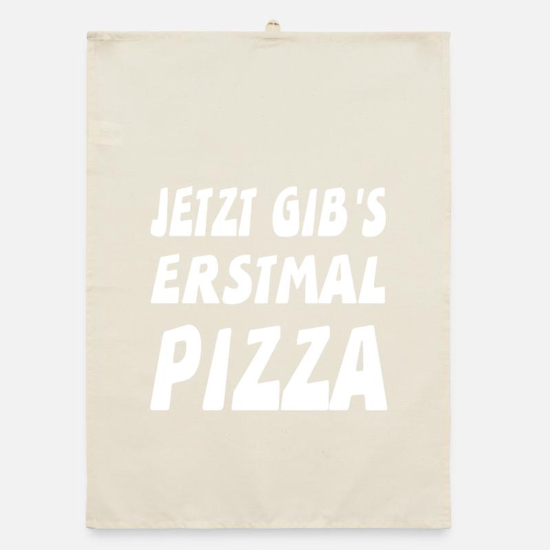 Pizza Organic Geschirrtuch