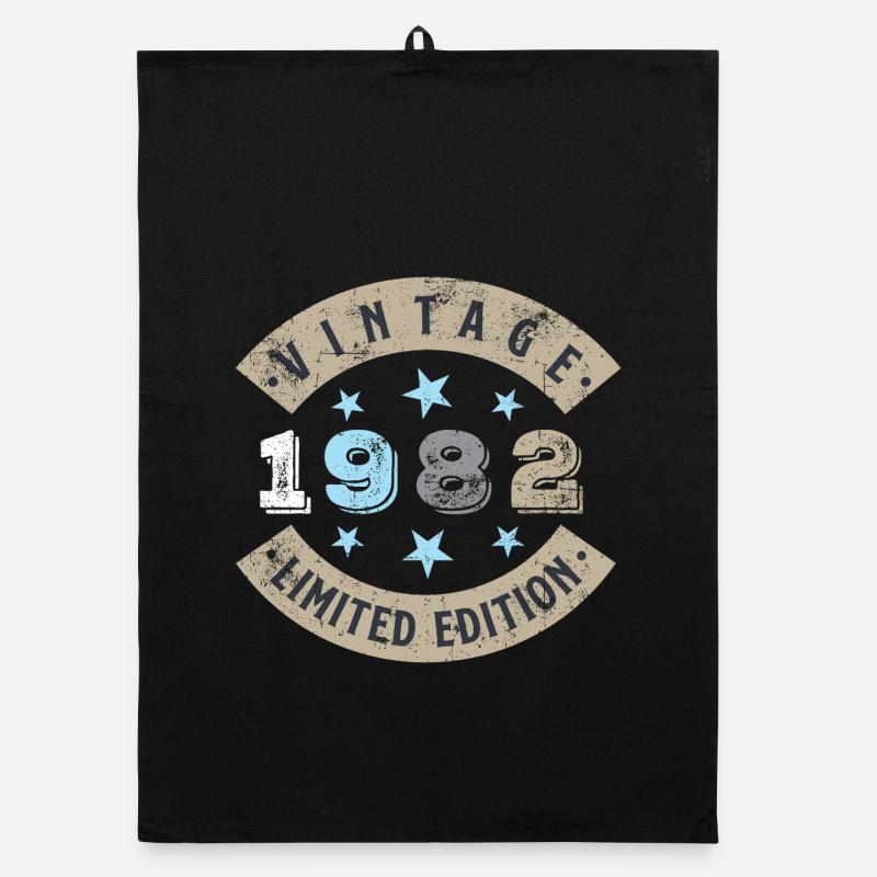 1982 44th Birthday Organic dish towel