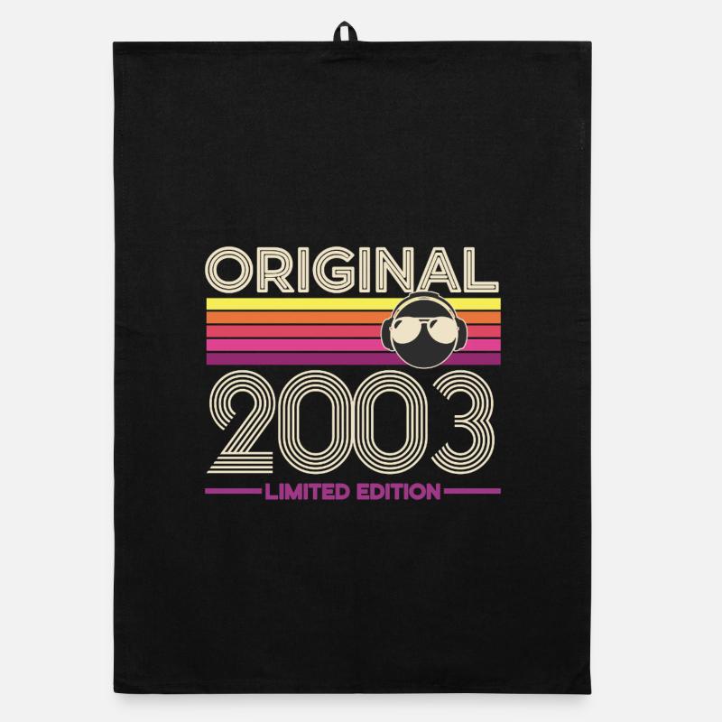 Original 2003 Edition Rétro DJ Torchon bio