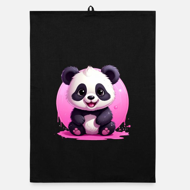 panda mignon Torchon bio