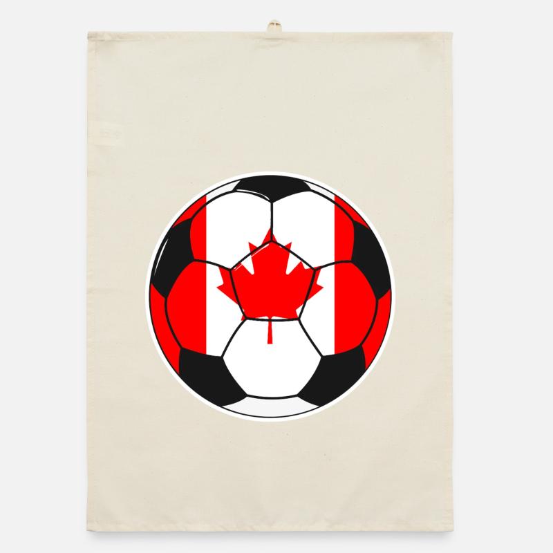 Soccer - Team Canada Organic dish towel