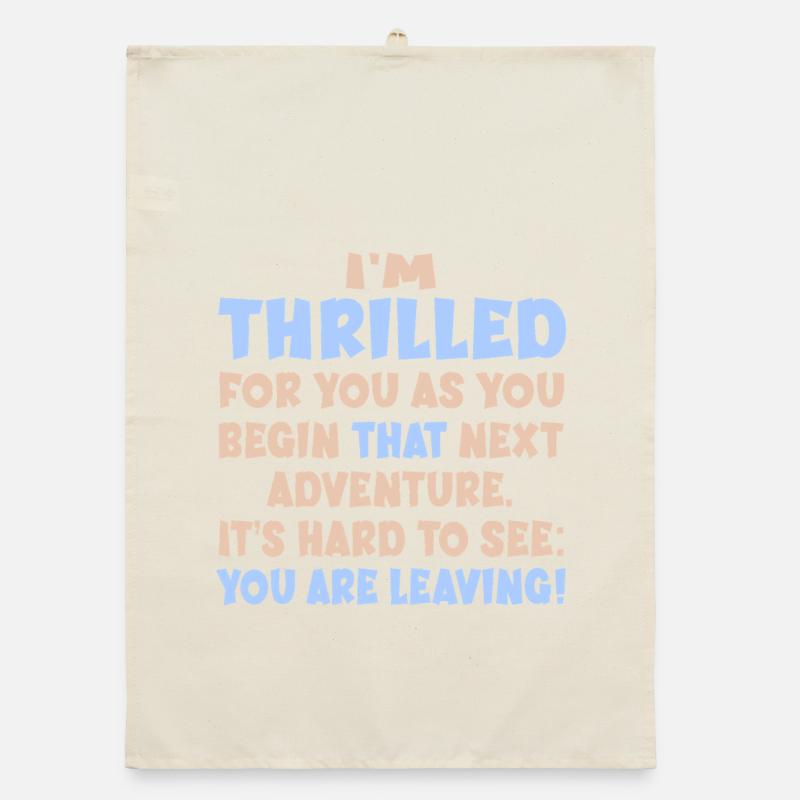 Adieu Travail d’adieu Torchon bio