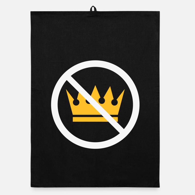 Keine Könige! (Protestschild / NEG 2C) Organic Geschirrtuch