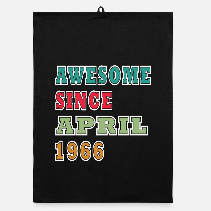 Astonishing since April 1966 Organic dish towel