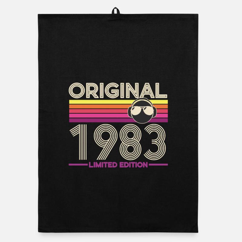 Original 1983 Édition Limitée Torchon bio