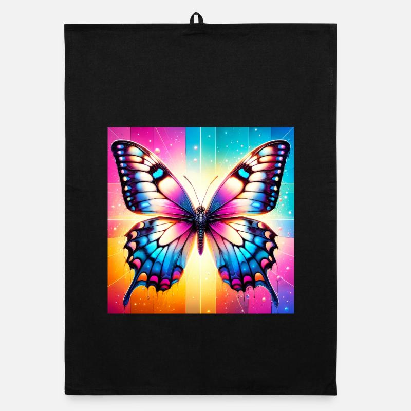 Schmetterling Organic Geschirrtuch