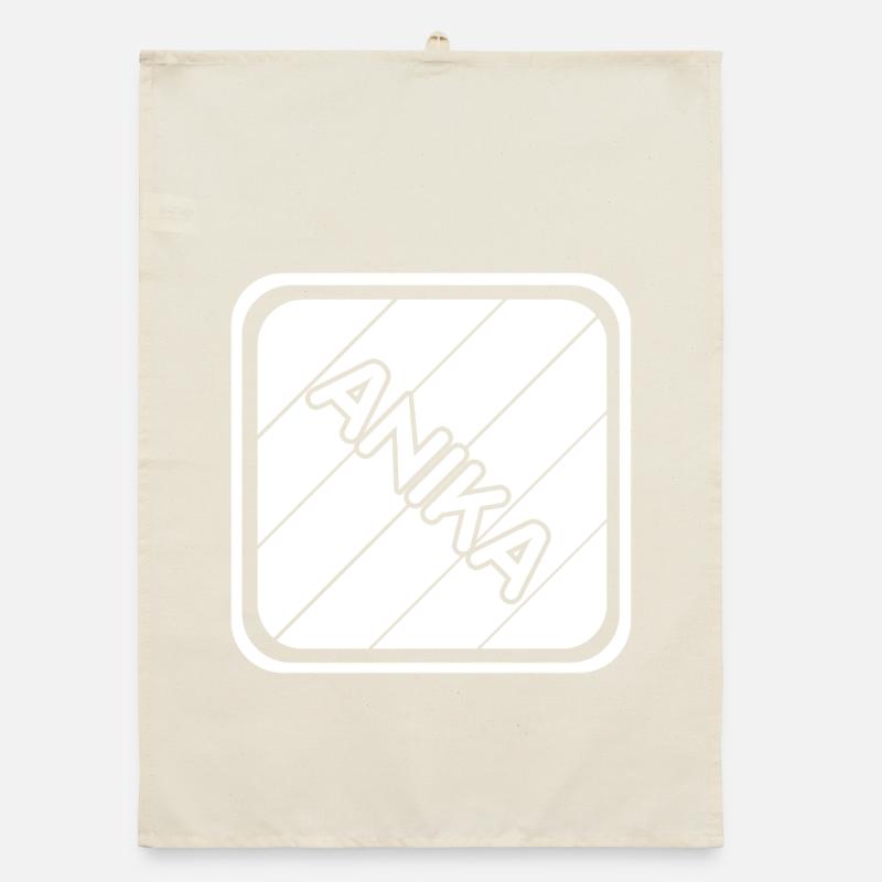 Anika as a first name Organic dish towel