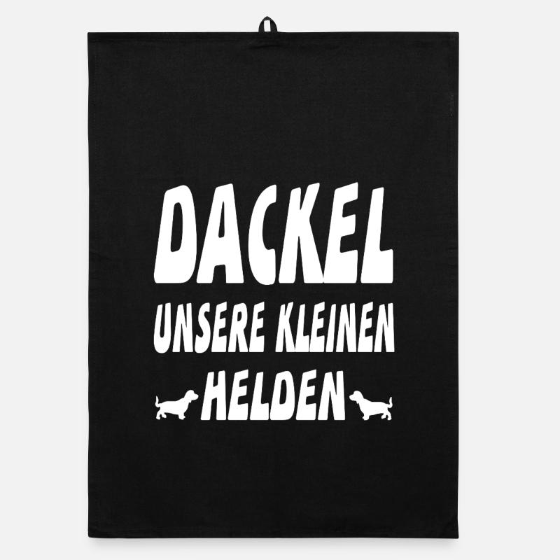 Dackel Organic Geschirrtuch