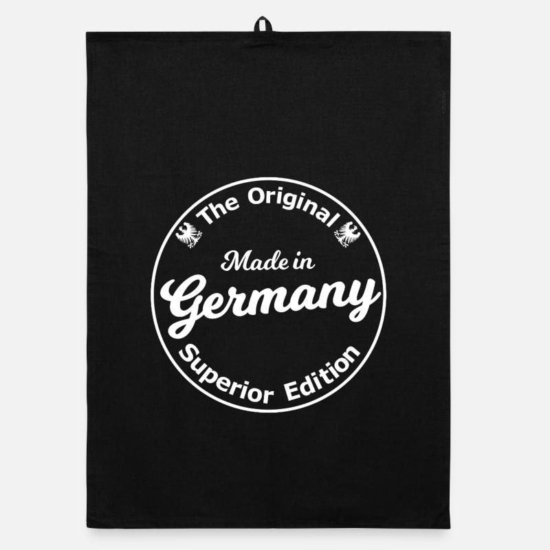 Original German Badge Organic Geschirrtuch