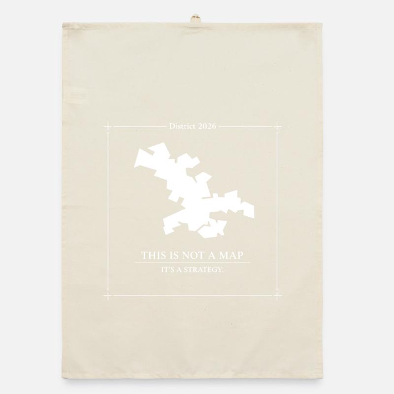 District 2026 Strategy Map Concept Organic dish towel