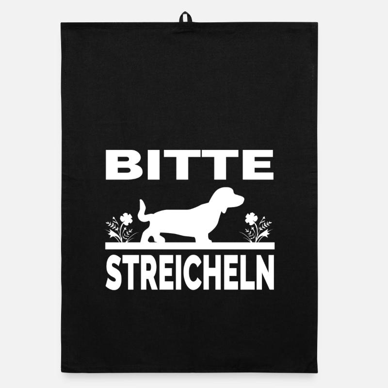 Dackel Organic Geschirrtuch