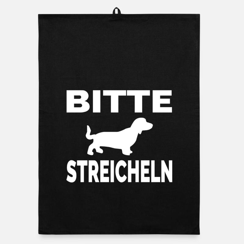 Dackel Organic Geschirrtuch
