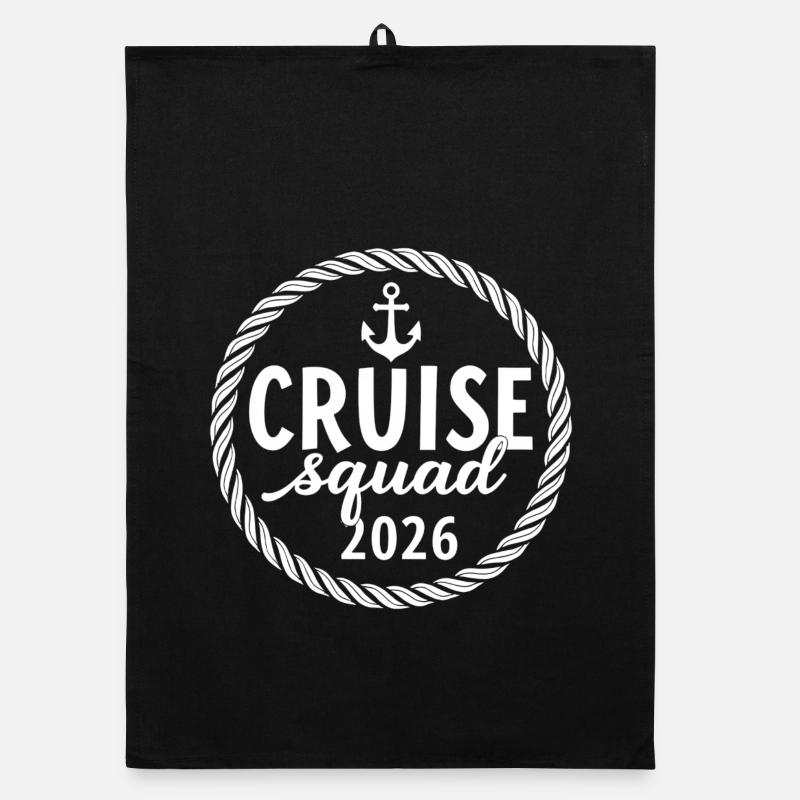 Croisière Squad Kreuzfahrt 2026 Torchon bio