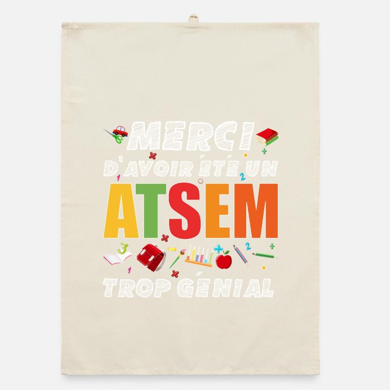 Danke, dass du auch ein ATSEM-Geschenk bist. Tolles Geschenk Organic Geschirrtuch