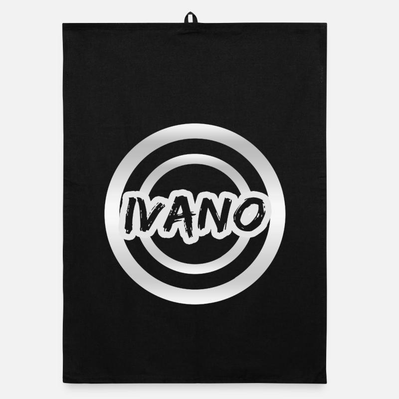 Ivano comme prénom Torchon bio